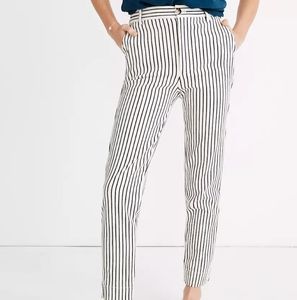 Madewell Tapered Stripe Pants Sz. 29